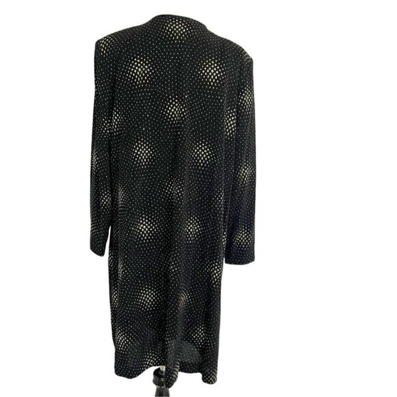 Alex Evenings Size 18W  Top Blouse Cardigan Open Front Sleeveless 2 Piece Set - Picture 4 of 8